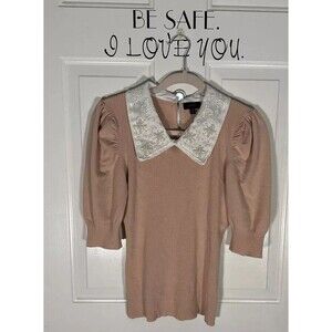 ONTWELFTH‎ 1XL Powder Pink Y2K Preppy Old Money Quiet Luxery Ivy League